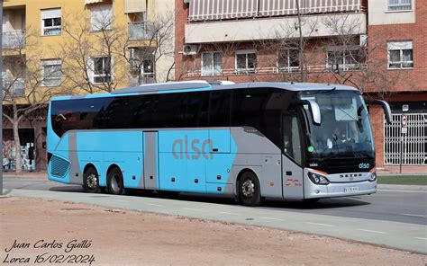 Alsa Setra S Hd De Alsa Cubriendo La Ruta Barcel Flickr