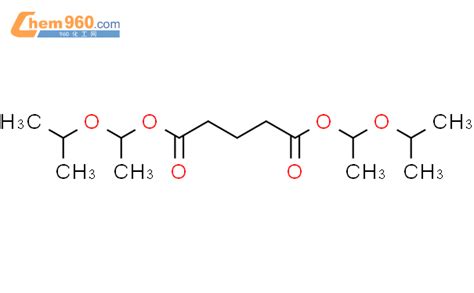 729559 27 7 Pentanedioic acid bis 1 1 methylethoxy ethyl ester化学式结构