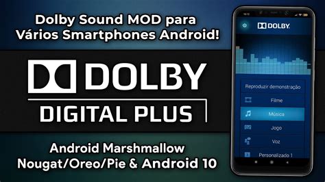 Como Instalar O Dolby Digital Plus Em V Rios Smartphones Android