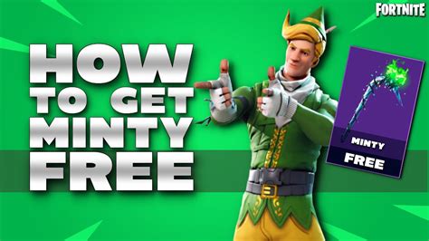 HOW TO GET MINTY PICKAXE FOR FREE FORTNITE PS4 PRO YouTube