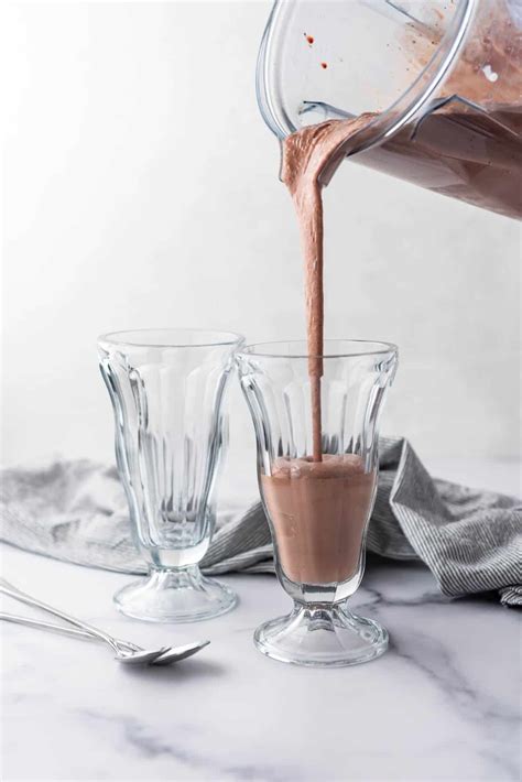 Best Chocolate Milkshake Recipe - House of Nash Eats