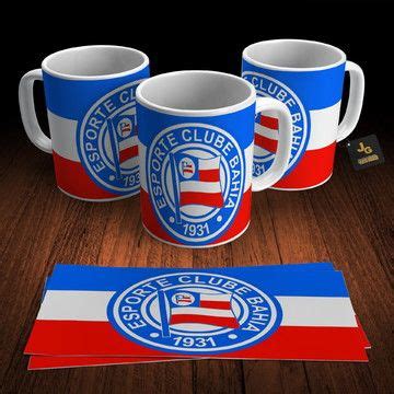 Caneca Personalizada Esporte Clube Bahia No Elo Pinkup C