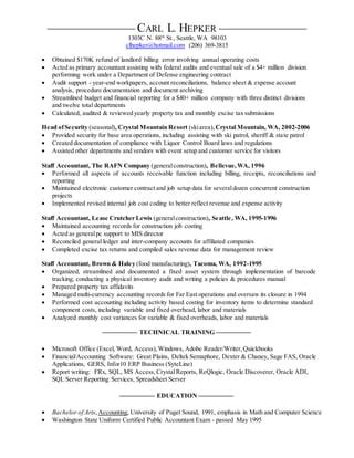 Carl Hepker Resume PDF