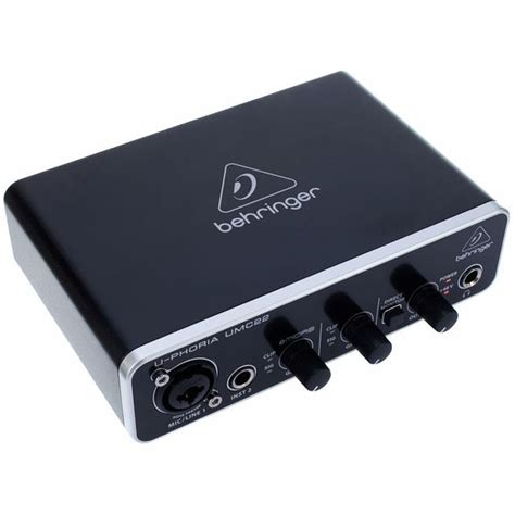 Avis And Test De Linterface Audio Behringer U Phoria Umc22 E D L