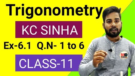 Trigonometry Class Kc Sinha Ex Solution Kc Sinha Math Solution