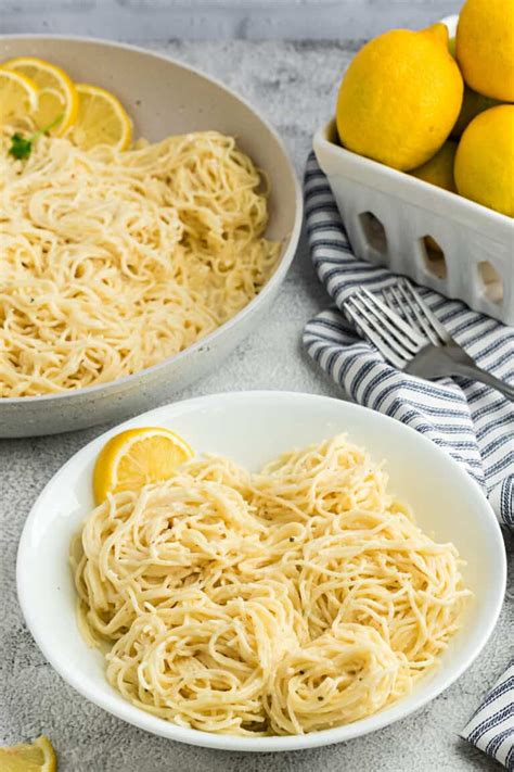 Lemon Garlic Pasta Recipe Shugary Sweets