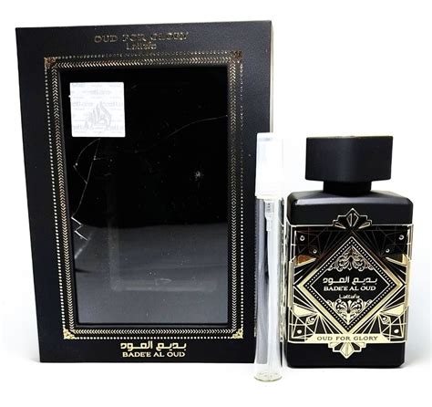 Lattafa Oud For Glory Eau De Parfum Decant 10 Mililitros Envío gratis