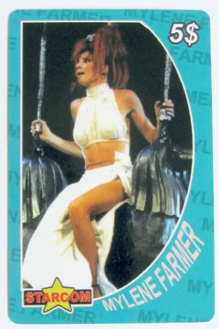 CARTE TÉLÉPHONIQUE MYLENE FARMER STARCOM Edition Limitée Télécarte