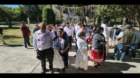 Hermosa Boda De Plata Y Con Su Ropa Tradicional En San Juan Mixtepec