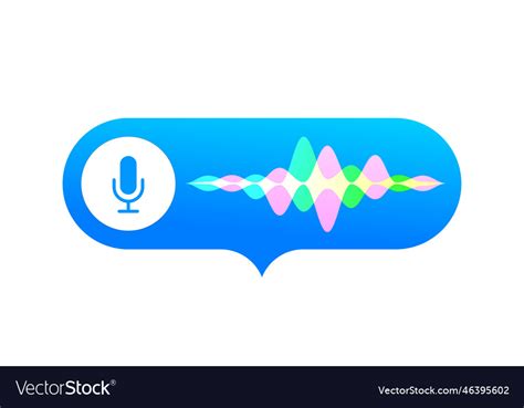 Voice Message Audio Chat And Record Play Bubble Vector Image