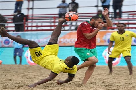 Folha de Maputo Notícias Desporto Futebol de Praia Moçambique