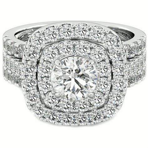 Get Most Brilliant 3 Piece Wedding Ring Sets For Unforgettable Wedding