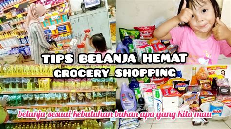 BELANJA BULANAN GROCERY SHOPPING MARET 2023 Laudittadiah YouTube