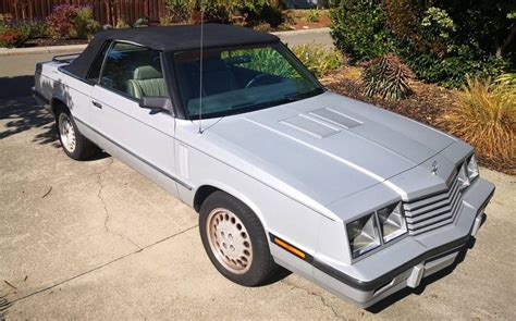 Turbocharged Survivor: 1985 Dodge ES 600 Convertible | Barn Finds