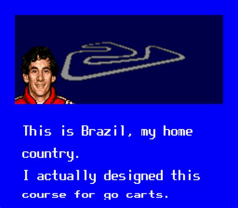 Screenshot Of Ayrton Senna S Super Monaco Gp Ii Genesis Mobygames