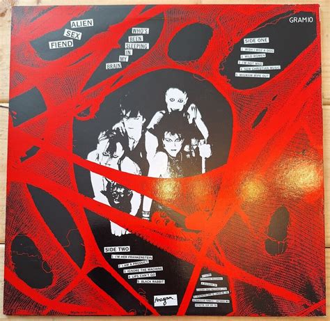 Alien Sex Fiend Whos Been Sleeping Anagram Gram 10 Rare Lp From 1983