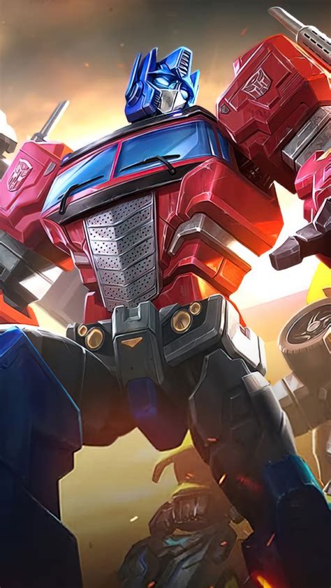 Mobile Legends MLBB Video Game Transformers Johnson Optimus Prime