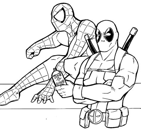 Lego Deadpool Coloring Page Free Printable Coloring Pages 44 Off