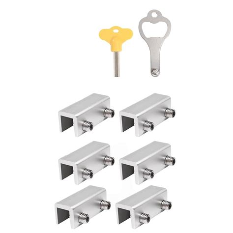 Window Lock (6 Sets) Safety Lock, for Vertical and Horizontal Sliding