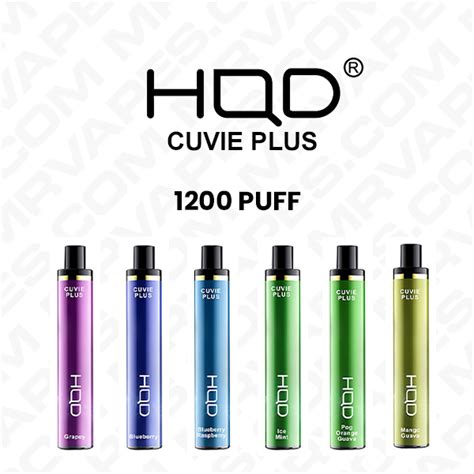 Hqd Cuvie Plus Disposable Vape Wholesale Puffs Just Vapes