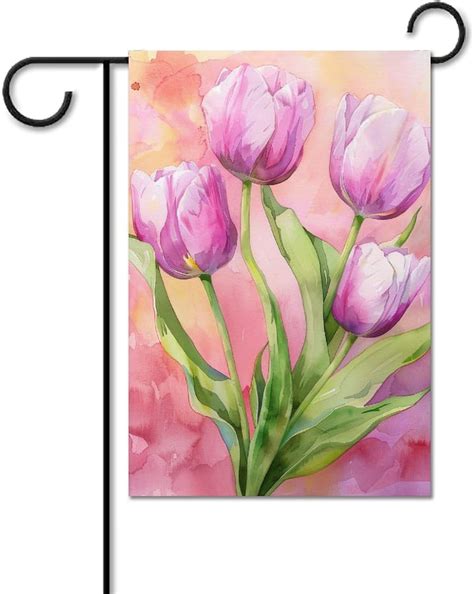 Tulip Flowers Mothers Day Garden Flags Mothers Day Ts Flag Yard