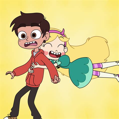 STAR & MARCO HAVE LEARNED AN ASL — Star Butterfly tackle hugs Marco ...