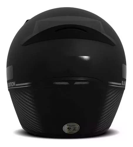 Casco Para Moto Integral Ebf Capacetes New Spark New Spark Black