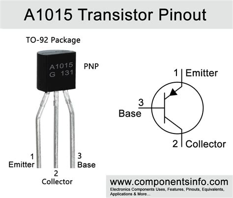 A1015 Transistor Pinout Equivalent Uses Features Specs And Other