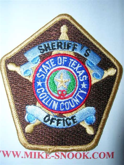 Mike Snooks Police Patch Collection State Of Texas