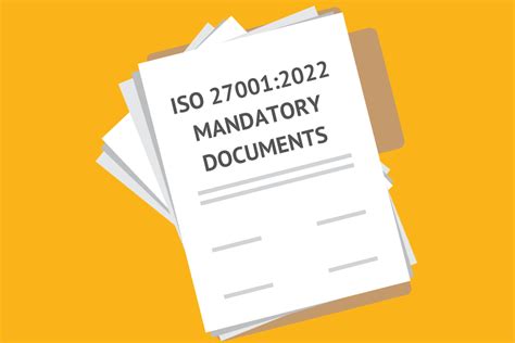 List Of Iso 27001 Mandatory Documents 2022 Standard Certikit