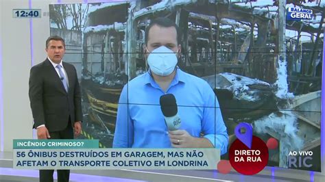 Nibus Destru Dos Em Garagem Mas N O Afetam O Transporte Coletivo