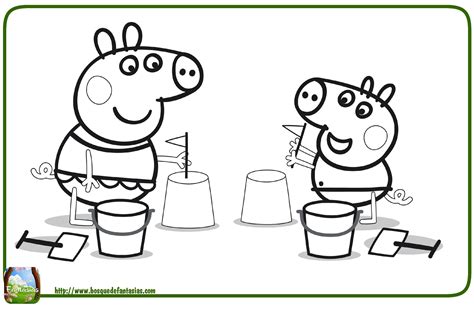 Dibujos De Peppa Pig Para Imprimir Y Colorear Gratis Images