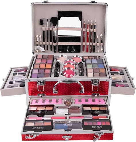 Jascherry Set De Maquillage Cadeau Coffret Compl Te Ensemble De Beaut