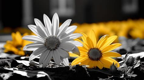 Premium AI Image | daisy flower HD wallpaper photographic image