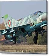 A Bulgarian Air Force Mig Um Jet Photograph By Anton Balakchiev