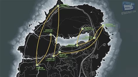 Todas Las Localizaciones De Los Fantasmas En Gta Online Coleccionables