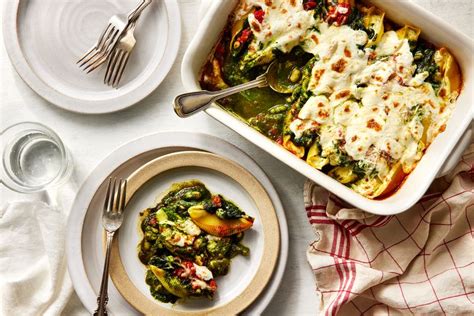 Cheesy Stuffed Shells With Kale Pesto Recipe On Food52