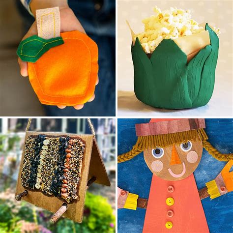 28 Harvest Crafts Art Projects And Play Ideas For Kids