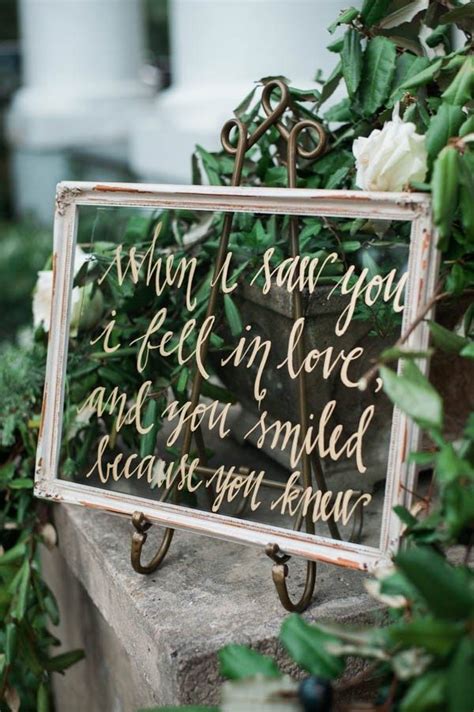 25 Love Quotes to Display on Your Wedding Day | Junebug Weddings