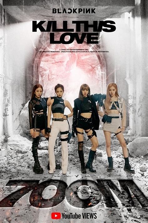 Blackpink的热门歌曲《kill This Love》播放次数突破7亿次即时尚