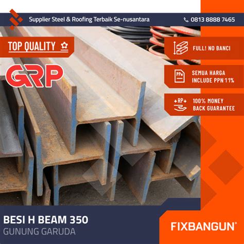 Jual Besi H Beam X Pj M M Gg Sni Jakarta Barat Fix