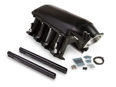 Holley Carbon Black Intake Manifolds Engine Builder Magazine