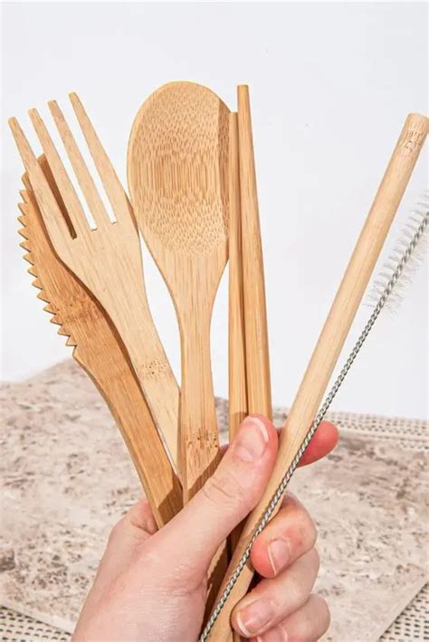 Latest Design Table Decor Cutlery Set Prime Quality Wooden Cutlery Set