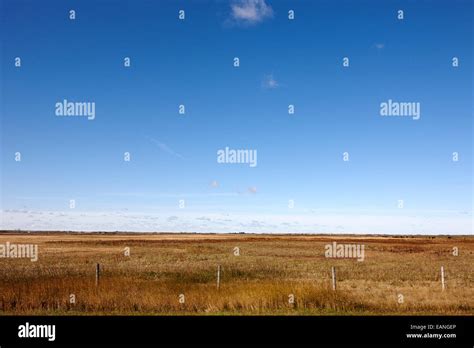 Prairie Fields And Farmland Saskatchewan Canada Stock Photo Alamy