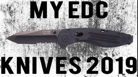 My Top 2 Everyday Carry Knife Picks For 2019 Edc Youtube