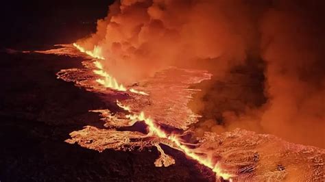 Los Riesgos Del Volc N De Islandia La Lava Puede Afectar Edificios Y