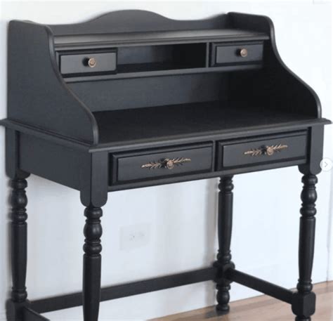 My Favorite Black Paint Color For Furniture The Accent Piece