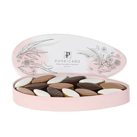 Coffret Calissons mélangés 345g Chocolaterie de Puyricard Calisson