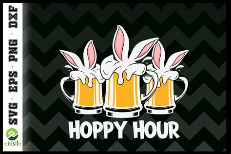 Easter Beer Cups Hoppy Hour Easter Day Graphic By Enistle · Creative