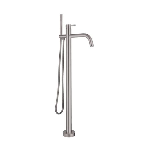 Jtp Inox Floor Standng Bath Shower Mixer Ix